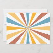 Hier Komt De Zoon Baby Shower Bedankkaart (Achterkant)