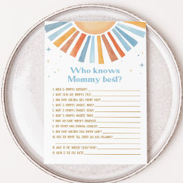 Hier komt de zoon Baby shower die weet het beste s