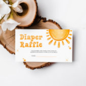 Hier komt de zoon Baby shower luier rafel Informatiekaartje