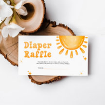 Hier komt de zoon Baby shower luier rafel