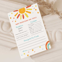 Hier Komt De Zoon Baby Shower Voorspellingen Advie