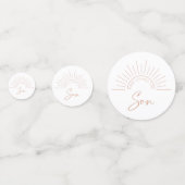 Hier komt de zoon Boho Confetti (Achterkanten)