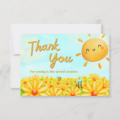 Hier komt de Zoon - Dank U Bedankkaart (Voorkant)