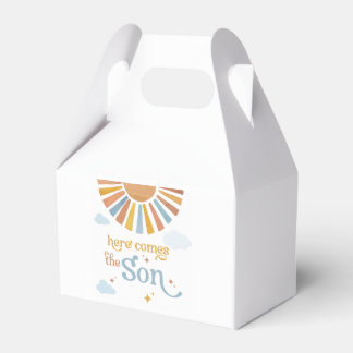Hier Komt de Zoon - Favor Doos Bedankdoosjes
