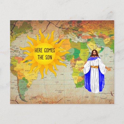 Hier komt de Zoon Flyer (Voorkant)