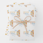 Hier komt de zoon - inpakpapier (In situ)