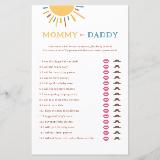 Hier Komt De Zoon Mamma of Papa Spel (Voorkant)