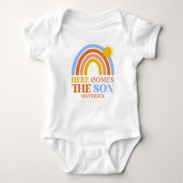 Hier komt de zoon Rainbow Boy Romper