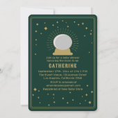 Hier komt de zoon | Sun Tarot Baby shower Kaart (Achterkant)