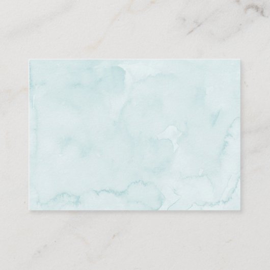 Hier komt de zoon Sunshine Luier Raffle Informatiekaartje (Achterkant)