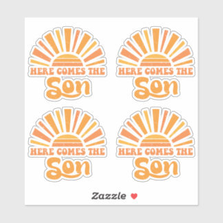 Hier komt de Zoon van God I (Jezus) Sticker
