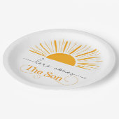 Hier komt de zoontverjaardag papieren bordje (Gekanteld)