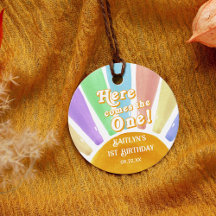 Hier komt die! Retro Boho Sun 1e verjaardag