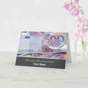 Hier komt een kleine injectie voor je geld! kaart