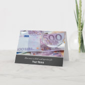 Hier komt een kleine injectie voor je geld! kaart (Voorkant)