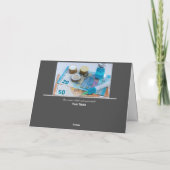 Hier komt een kleine injectie voor je geld! kaart (Achterkant)