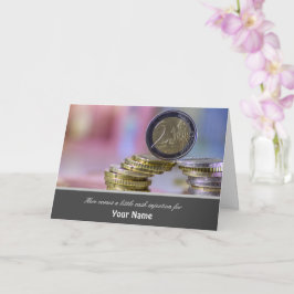 Hier komt een kleine injectie voor je geld! kaart