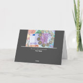 Hier komt een kleine injectie voor je geld! kaart (Achterkant)