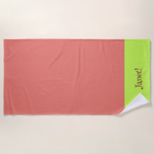 Hier komt een rood en helder groen