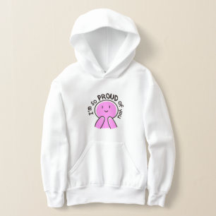 Hier komt een Schattige schepsel: hoodie voor meis