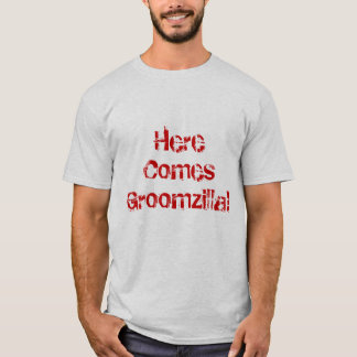 Hier komt Groomzilla T-shirt