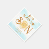 Hier komt het Baby shower van de jongen Servet (Hoek)