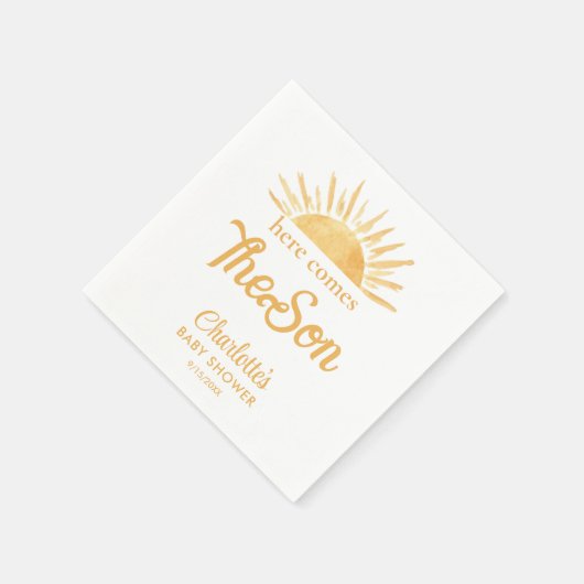 Hier komt het Baby shower van de zoon Servet (Hoek)