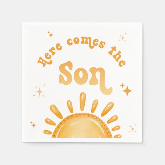 Hier komt het Baby shower van de zoon Servet (Voorkant)