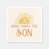 Hier komt het Baby shower van de zoon Servet (Voorkant)