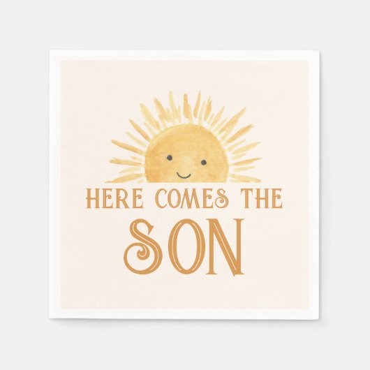 Hier komt het Baby shower van de zoon Servet (Voorkant)