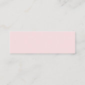 Hier komt het bride rsvp tussenvoegsel mini visitekaartje (Achterkant)