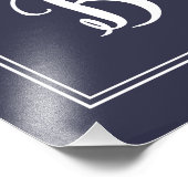 Hier komt het bruidbruiloft-marineschip Navy Ivory Foto Afdruk (Hoek)