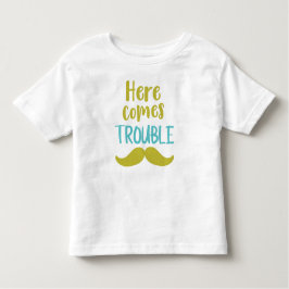 Hier komt het probleem, Mustache, Mustache Kinder Shirts