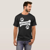 Hier komt het probleem! poten t-shirt (Voorkant volledig)