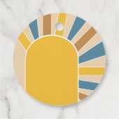 Hier komt het Son Baby shower Bedankjes Labels (Achterkant)