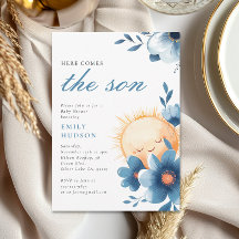 Hier komt het Son Baby shower