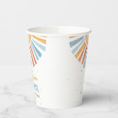 Hier komt het Son Baby shower Papieren Bekers (Links)