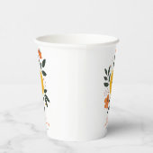 Hier komt het Son Baby shower Papieren Bekers (Rechts)