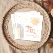 Hier komt het Son Boho Baby shower Servet