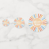 Hier komt het SON boho boy baby shower Confetti (Voorkanten)