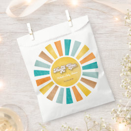 Hier komt het Son Boho Sunshine Boy Baby shower Bedankzakje