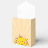 Hier komt het Son Boy Baby shower Dank je Bedankdoosjes (Geopend)