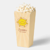 Hier komt het Son Little Sunshine Boy Baby shower Bedankdoosjes (Popped)
