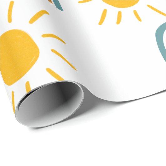 Hier komt het Son Wrapping Paper Cadeaupapier (Rol Hoek)