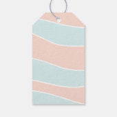 Hier komt het Sun Baby shower Gift Label Cadeaulabel (Achterkant)