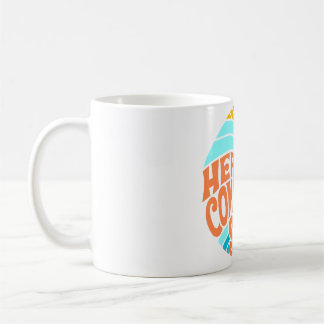 Hier komt het T-shirt van de Zon, de Stijl van de  Koffiemok