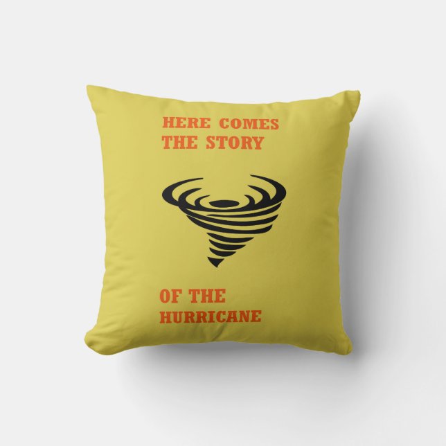 Hier komt het verhaal van de orkaan kussen (Voorkant)