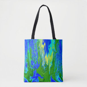 Hier komt het water.... tote bag