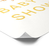 Hier komt het Welkomstbord van de Zoon Poster (Hoek)