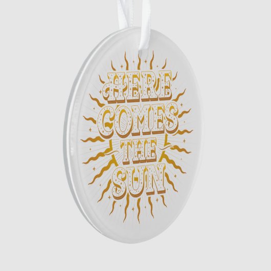 Hier komt het zonacryl Ornament (voorkant)